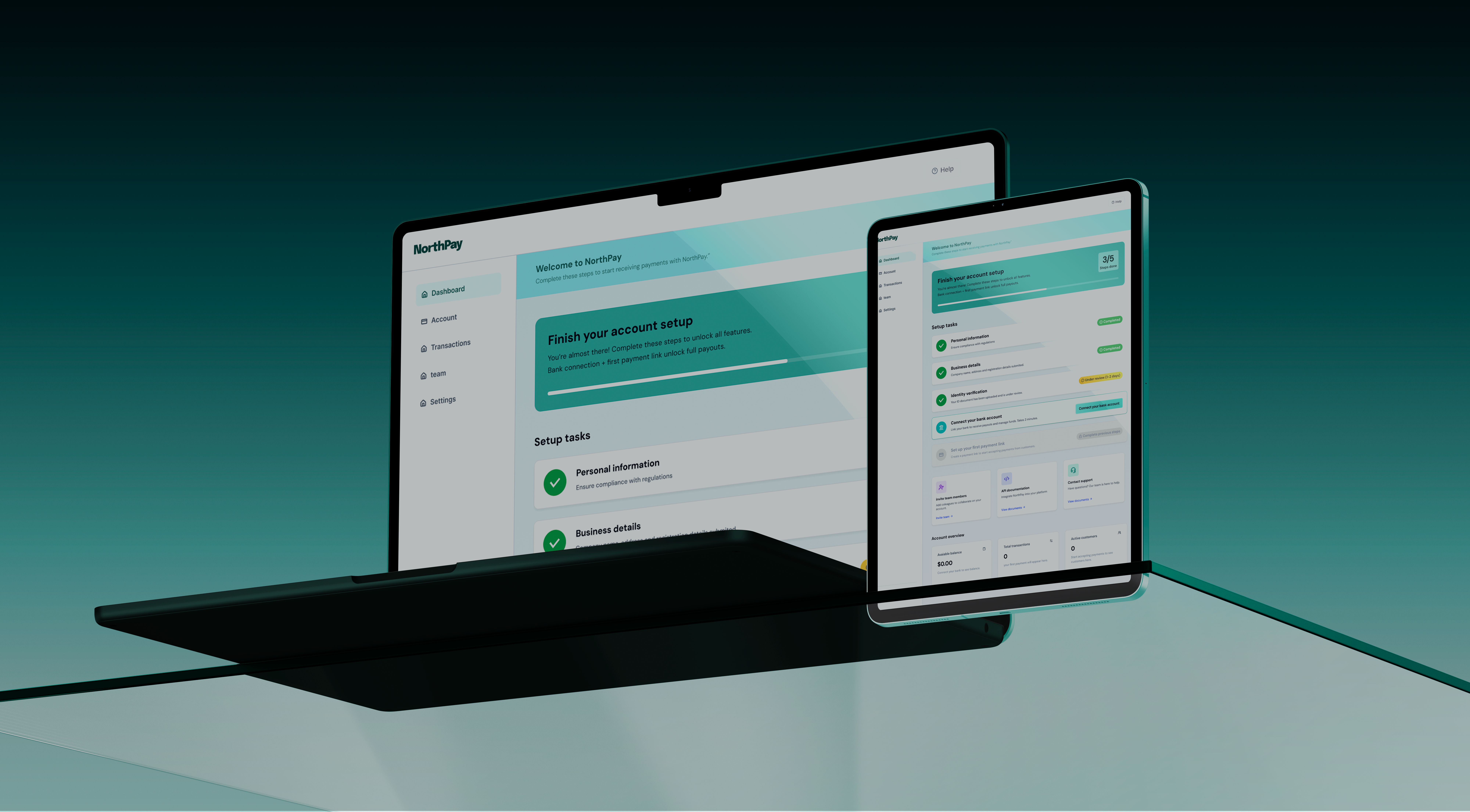 NorthPay — Fintech onboarding & verification (UI/UX case study)