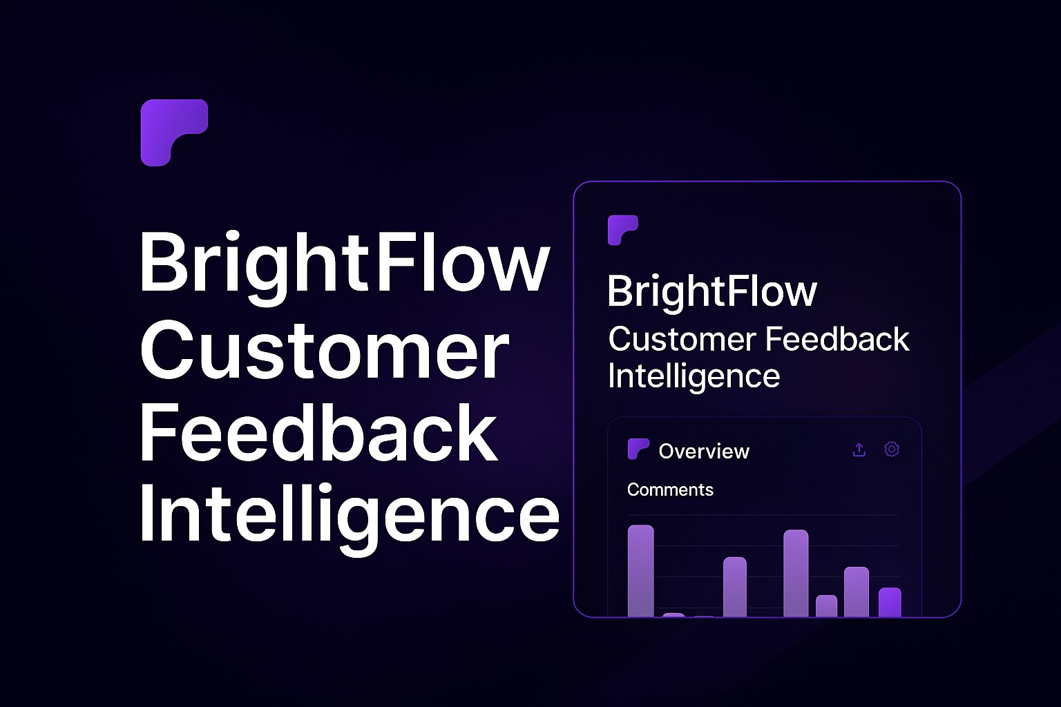 BrightFlow customer feedback intelligence