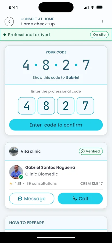 Token 2 confirmado, ambas as partes verificadas