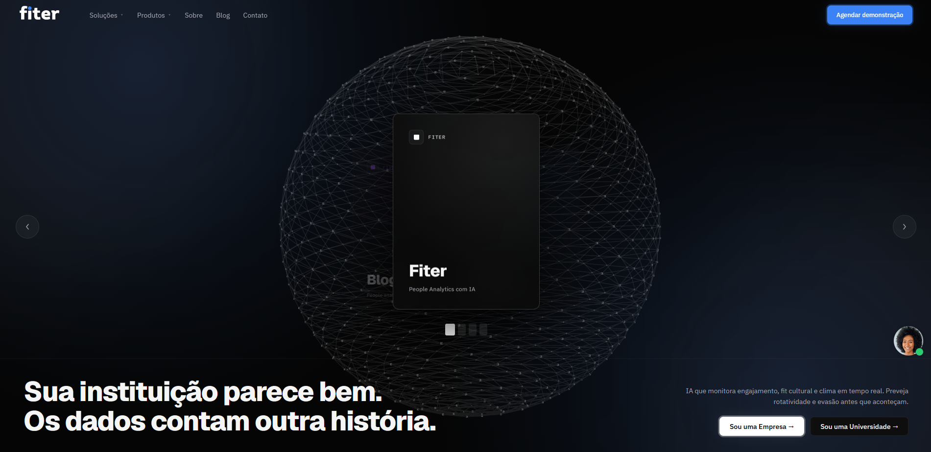 Fiter website rebuild — SEO 22 to 100, two buyer journeys